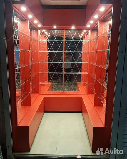 Полки для парфюмерии, полки для магазина