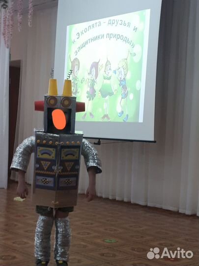 Костюм робот ручной работы