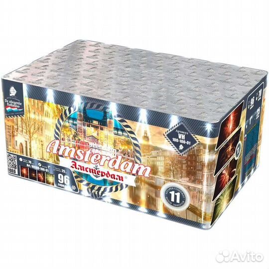 Салют Фейерверк Амстердам 96*1 (11 эффектов)