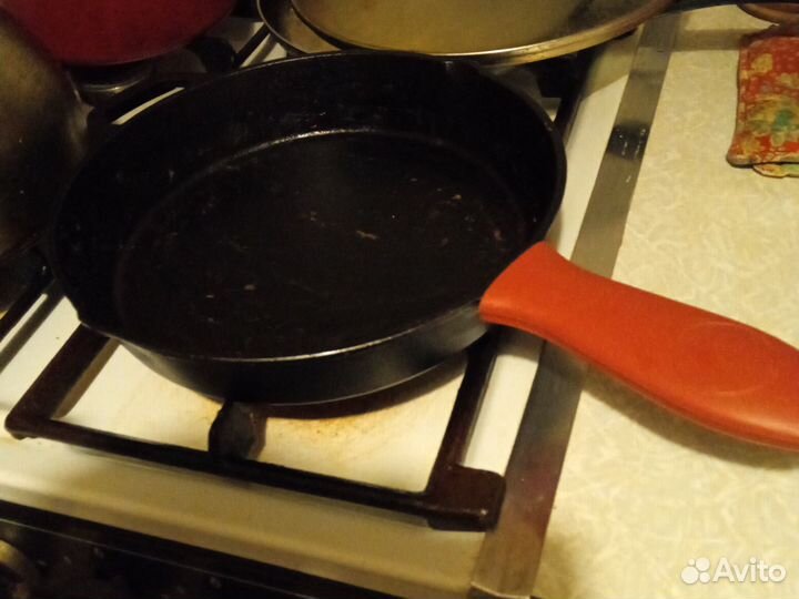 Чугунная сковорода гриль