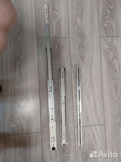 Шариковые направляющие для ящиков, длина 450мм