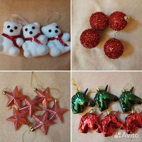 Наборы новогодних украшений