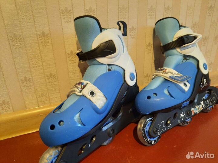 Роликовые коньки детские раздвижные