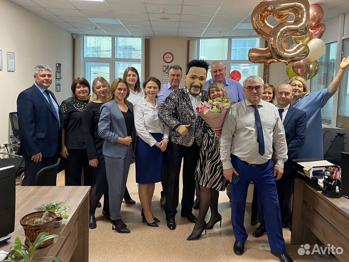 Ростовая кукла Стас Михайлов/поздравление