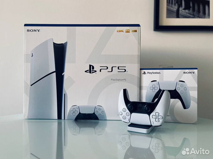 Sony Playstation 5 Slim + 40 игр, гарантия