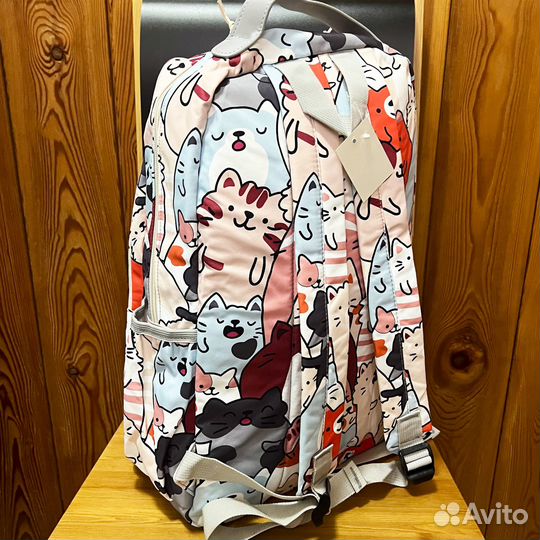 Рюкзак Коты розовый