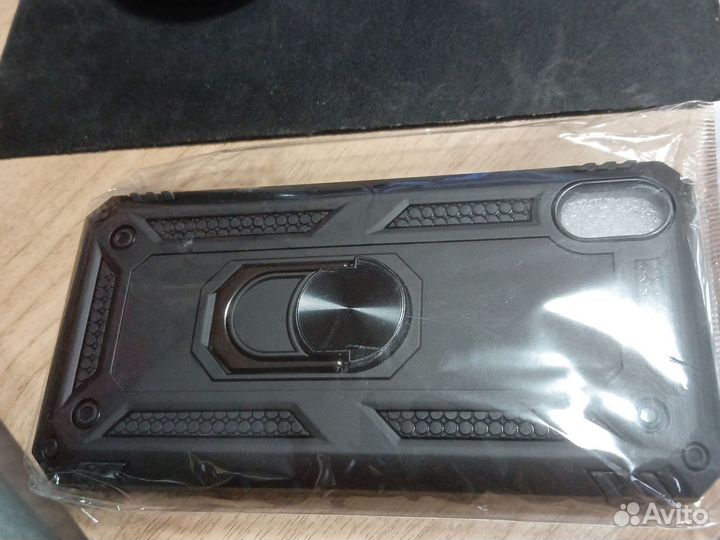 Чехол с кольцом и магнитом новый