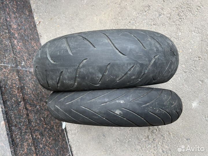 Моторезина 120/ 70 r17 +180/55 r17