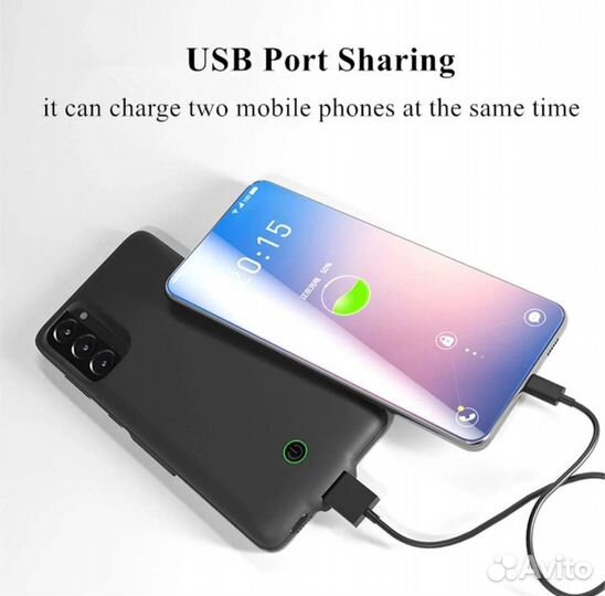 Чехол зарядка Samsung S21