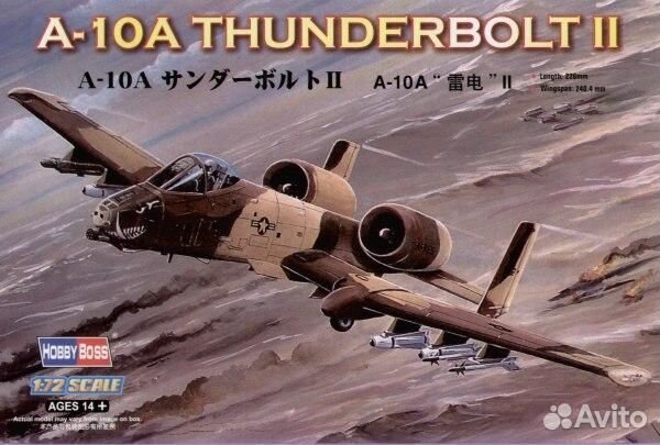 80266 Самолет A-10A Thunderbolt II (Hobby Boss) 1