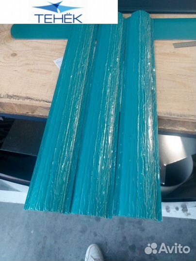 Забор из евроштакетника матовый