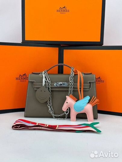 Сумка hermes kelly mini