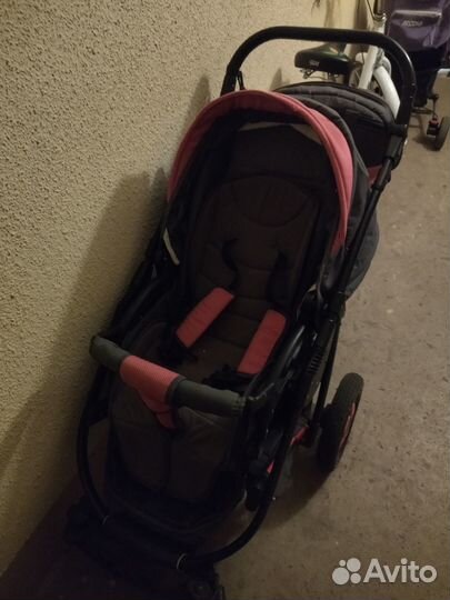 Коляска camarelo 3 в 1