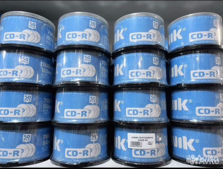 Чистые диски, болванки CD-R