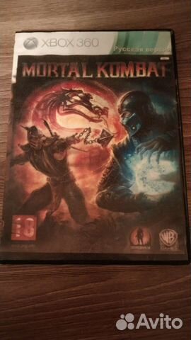 Продаю диск mortal kombat русская на xbox360
