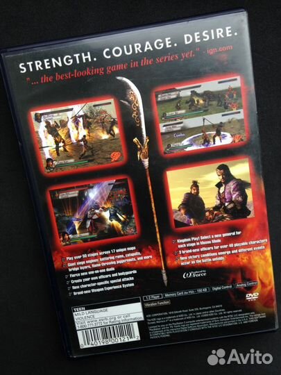 Dynasty Warriors 4 ntsc U/C PlayStation 2