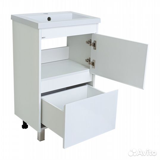 Тумба под раковину Misty э-али01050-0112я Белая