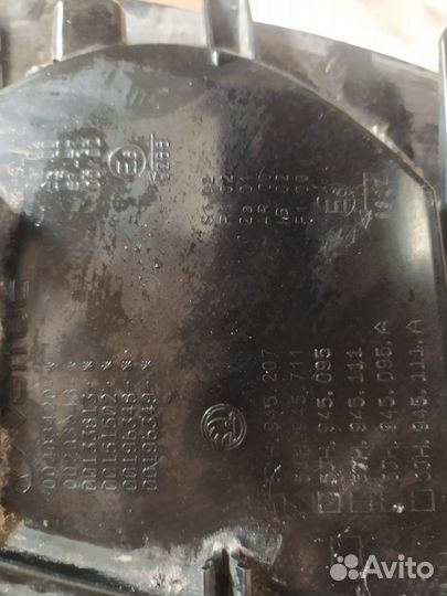 Фара задняя левая Шкода Рапид