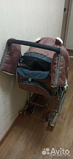 Коляска санки