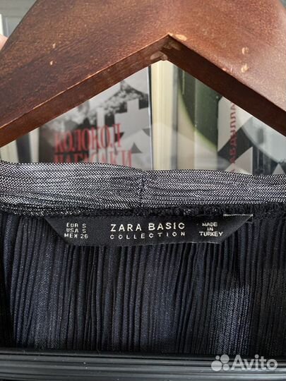 Блуза на запах zara