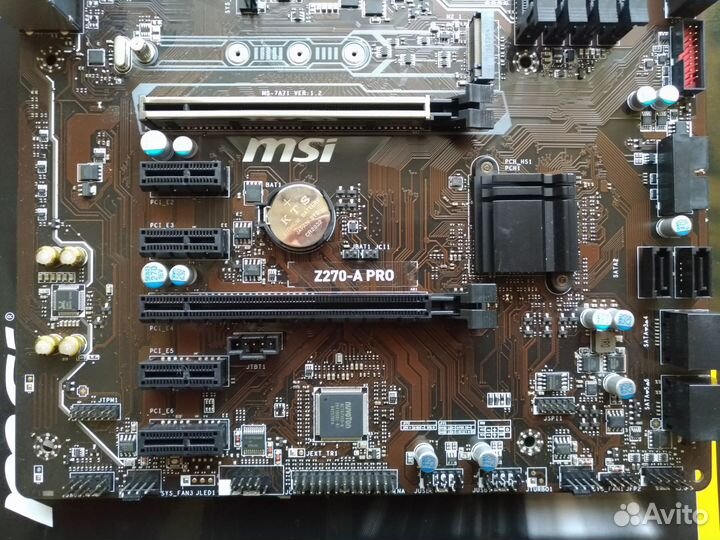 Материнская плата MSI Z270-A PRO Новая