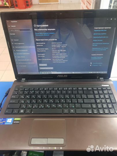 Ноутбук Asus K53S