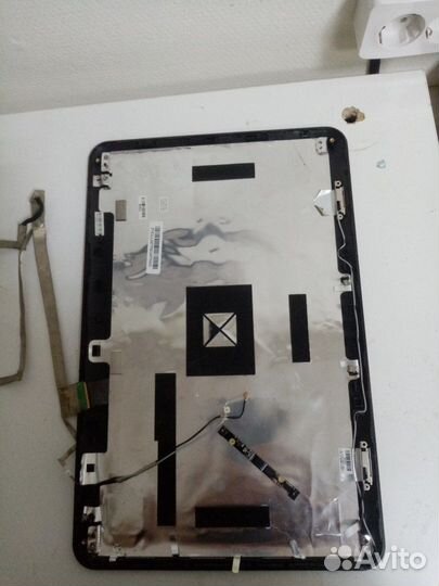 Красная крышка матрицы (экрана) HP Dv6-3000