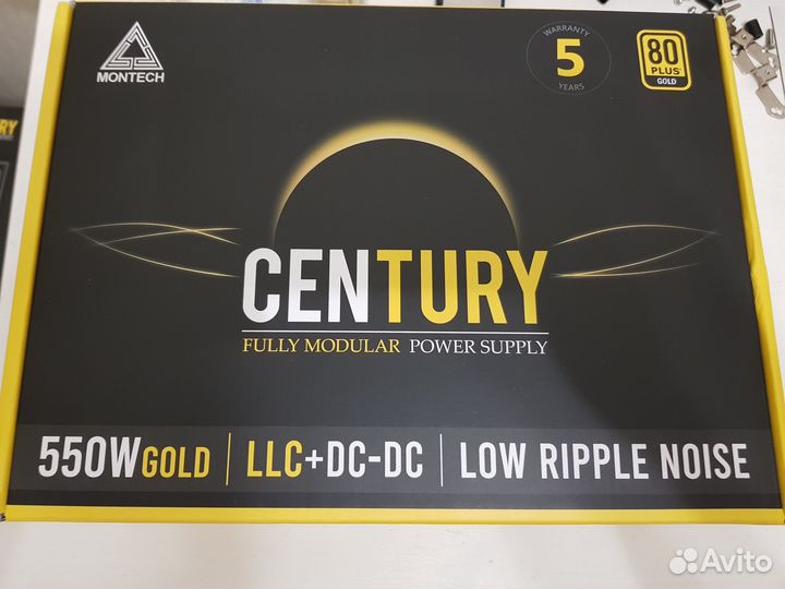 Montech Century 550W 80 plus Gold модульный блок п