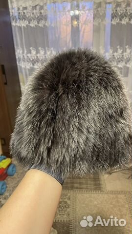 Шапка песцовая женская