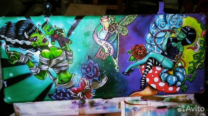 Художник. Интерьерная роспись. Аэрография. Ремонт