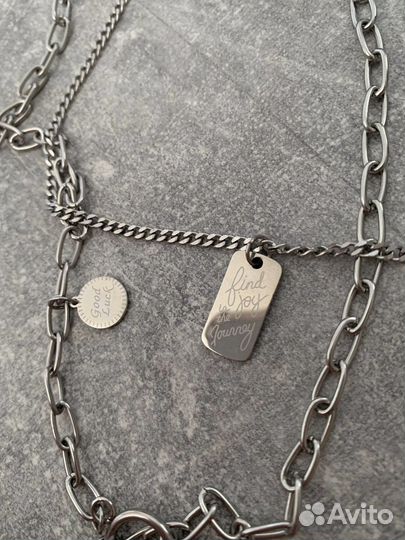 Колье с кулоном