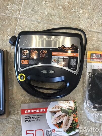 Вафельница мультипекарь redmond