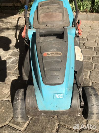 Газонокосилка электрическая gardena e 36