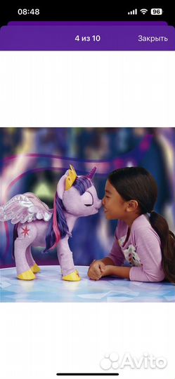 My Little Pony, интерактивная пони Искорка