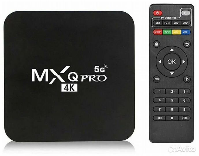 Smart TV приставка MXQ Pro 1/8Gb Wi-Fi, 4K