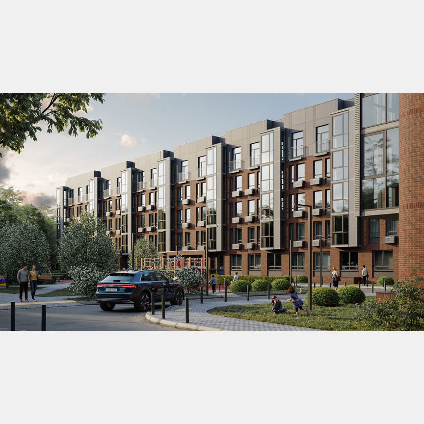 1-к. квартира, 48,6 м², 4/6 эт.