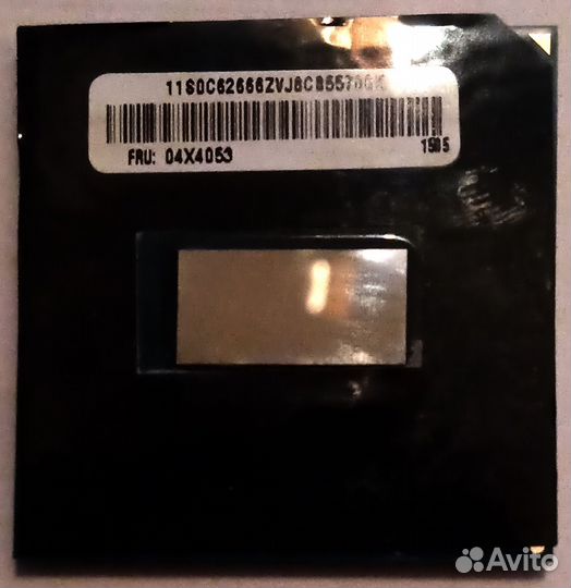 Процессор T4000 для ноутбука Lenovo ThinkPad