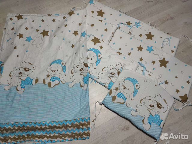 Бортики в кроватку