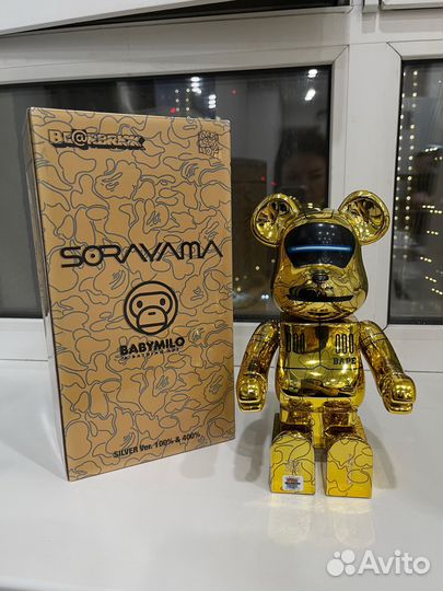 Мишка bearbrick bape soroyama