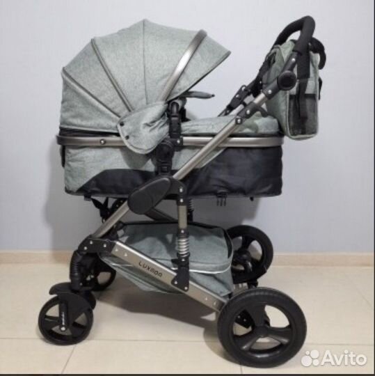 Коляска 2 в 1 luxmom 555