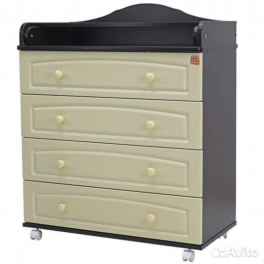 Детский пеленальный комод Артемка 800/4 мдф