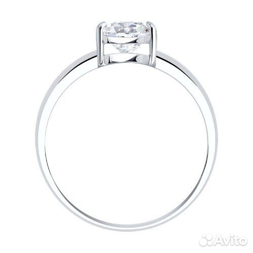 Кольцо Diamant из серебра, 94-110-02344-1, р.19,5