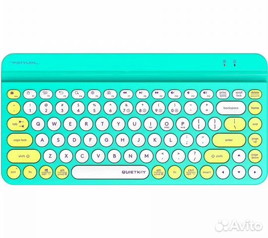 Беспроводная клавиатура A4Tech Fstyler FBK30, зеле