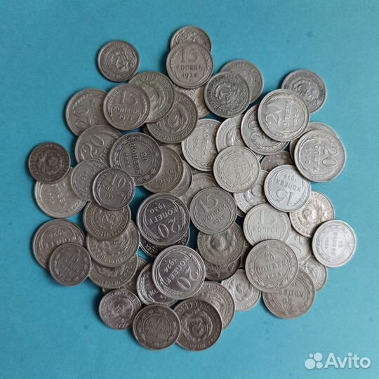 Серебряные монеты СССР