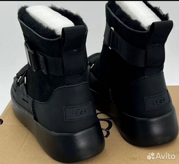 Угг Ugg Boom Buckle Boot Black