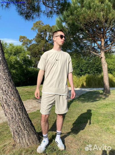 Спортивный костюм шорты и футболка найк (Арт.43545