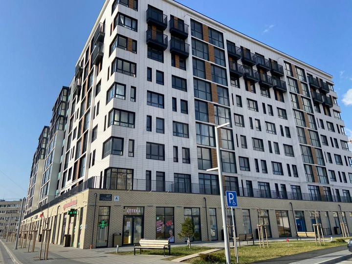2-к. квартира, 59,1 м², 1/9 эт.