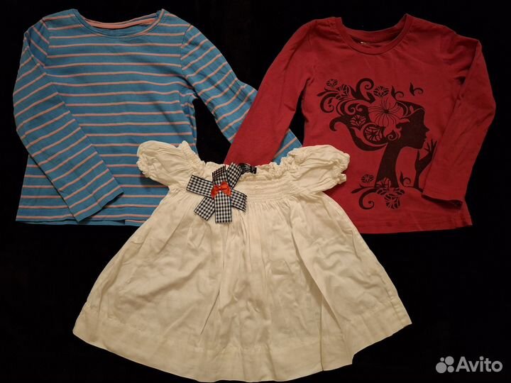 Вещи пакетом для девочки 98-104