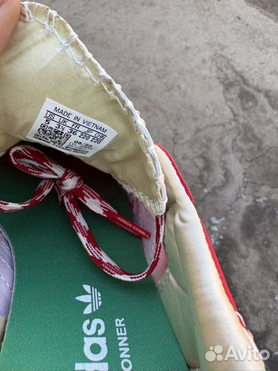 Кеды Wales Bonner x Adidas Samba Red White