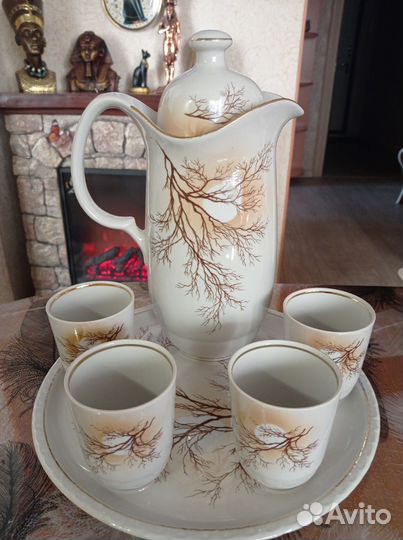 Графин и стаканы СССР